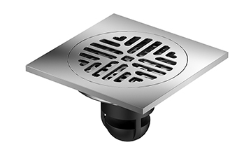 Magnetic suspended copper floor drain
